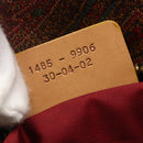 ETRO Paisley Hand Bag PVC Leather Brown Gold Auth 157103-21