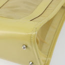 GUCCI Mesh Hand Bag Leather Green 000 2058 0500 5 Auth 157104-12