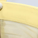 GUCCI Mesh Hand Bag Leather Green 000 2058 0500 5 Auth 157104-19