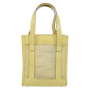 GUCCI Mesh Hand Bag Leather Green 000 2058 0500 5 Auth 157104-3