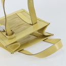 GUCCI Mesh Hand Bag Leather Green 000 2058 0500 5 Auth 157104-6