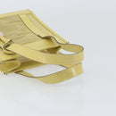 GUCCI Mesh Hand Bag Leather Green 000 2058 0500 5 Auth 157104-7