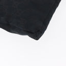 GUCCI GG Canvas Waist bag Black Silver 28566 Auth 157108-12