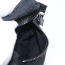 GUCCI GG Canvas Waist bag Black Silver 28566 Auth 157108-19