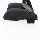 GUCCI GG Canvas Waist bag Black Silver 28566 Auth 157108-4