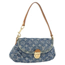 LOUIS VUITTON Monogram Denim Mini Preity Shoulder Bag Blue M95050 Auth 157111AV-1