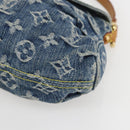 LOUIS VUITTON Monogram Denim Mini Preity Shoulder Bag Blue M95050 Auth 157111AV-9