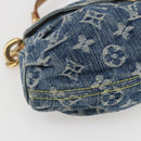 LOUIS VUITTON Monogram Denim Mini Preity Shoulder Bag Blue M95050 Auth 157111AV-14