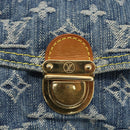 LOUIS VUITTON Monogram Denim Mini Preity Shoulder Bag Blue M95050 Auth 157111AV-17