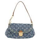 LOUIS VUITTON Monogram Denim Mini Preity Shoulder Bag Blue M95050 Auth 157111AV-13