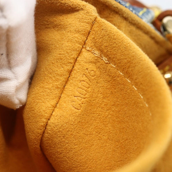 LOUIS VUITTON Monogram Denim Mini Preity Shoulder Bag Blue M95050 Auth 157111AV