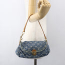 LOUIS VUITTON Monogram Denim Mini Preity Shoulder Bag Blue M95050 Auth 157111AV-22