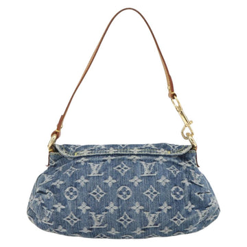 LOUIS VUITTON Monogram Denim Mini Preity Shoulder Bag Blue M95050 Auth 157111AV - 0