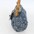 LOUIS VUITTON Monogram Denim Mini Preity Shoulder Bag Blue M95050 Auth 157111AV-4