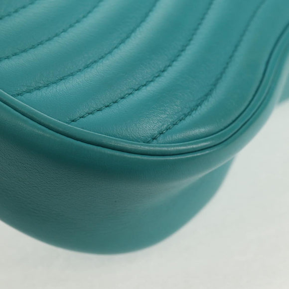 LOUIS VUITTON New Wave PM Heart bag Bag Turquoise Blue M51936 LV Auth 157113M