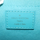 LOUIS VUITTON New Wave PM Herz-Tasche Türkisblau M51936 LV Auth 157113M-22