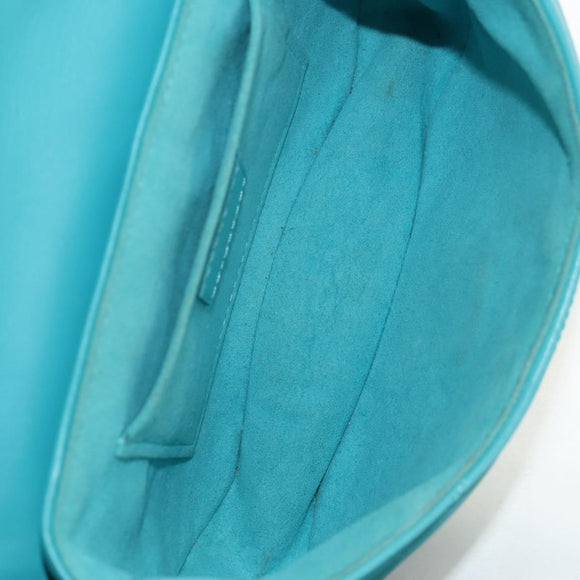 LOUIS VUITTON New Wave PM Heart bag Bag Turquoise Blue M51936 LV Auth 157113M