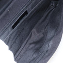 Salvatore Ferragamo Shoulder Bag Canvas Black Silver Auth 157119-20