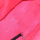 CHANEL Cambon Line Tote Bag Leather Black Silver CC Auth 157122SAV-16