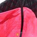 CHANEL Cambon Line Tote Bag Leather Black Silver CC Auth 157122SAV-18