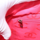 CHANEL Cambon Line Tote Bag Leather Black Silver CC Auth 157122SAV-19