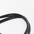 CHANEL Cambon Line Tote Bag Leather Black Silver CC Auth 157122SAV-8