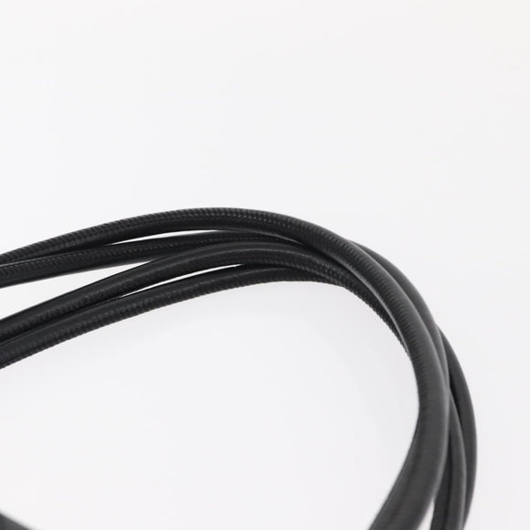 CHANEL Cambon Line Tote Bag Leather Black Silver CC Auth 157122SAV