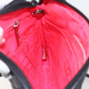 CHANEL Cambon Line Shoulder Bag Leather Silver Black CC Auth 157123SAV-18