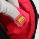 CHANEL Cambon Line Shoulder Bag Leather Silver Black CC Auth 157123SAV-20