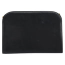 Salvatore Ferragamo Gancini Chain Shoulder Bag Leather Black Gold Auth 157126-2