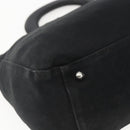FENDI Hand Bag Black Silver Auth 157127-16