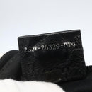 FENDI Hand Bag Black Silver Auth 157127-12