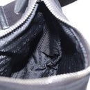 PRADA Re-Edition 2005 Shoulder Bag Nylon 2way Black Silver 1BH204 Auth 157130SAM-24