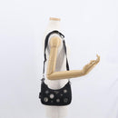 PRADA Re-Edition 2005 Shoulder Bag Nylon 2way Black Silver 1BH204 Auth 157130SAM-34