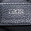 Christian Dior Trotter Canvas Oblique Schultertasche Schwarz Silber Auth 157136-21
