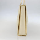 Christian Dior Canage Tote Bag Nylon Beige Auth 157138-4