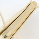 Christian Dior Canage Tote Bag Nylon Beige Auth 157138-6