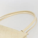 Christian Dior Canage Tote Bag Nylon Beige Auth 157138-8