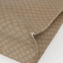 CELINE Macadam Canvas Tote Bag PVC Beige Auth 157142-12