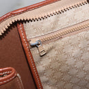 CELINE Macadam Canvas Tote Bag PVC Beige Auth 157142-16