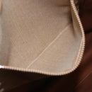 CELINE Macadam Canvas Tote Bag PVC Beige Auth 157142-20