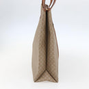 CELINE Macadam Canvas Tote Bag PVC Beige Auth 157142-4