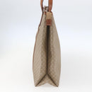 CELINE Macadam Canvas Tote Bag PVC Beige Auth 157142-5
