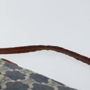 CELINE Paris Macadam Canvas Shoulder Bag Blue Auth 157144-8