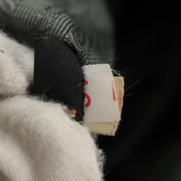 PRADA Hand Bag Nylon 2way Green Gold Auth 157145