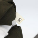 PRADA Tote Bag Nylon Khaki Silver Auth 157146-12
