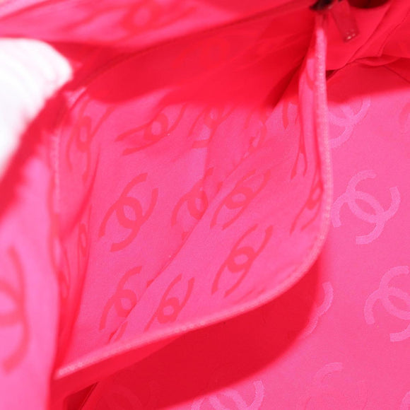 CHANEL Cambon Line Tote Bag Leather Black Silver CC Auth 157150SM