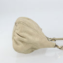 GUCCI GG Canvas Guccissima Abbey Hand Bag Leather Beige 190525 Auth 157153-4