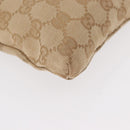 GUCCI GG Canvas Sherry Line Waist bag Beige Gold 28566 Auth 157154-9
