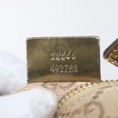 GUCCI GG Canvas Sherry Line Waist bag Beige Gold 28566 Auth 157154-12